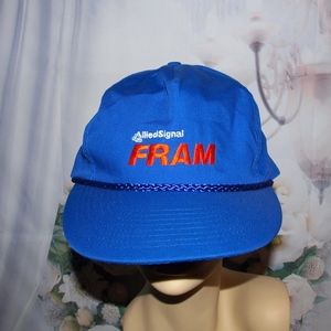 Fram Hat Embroidered Hat Vintage Fram Filters Allied Signal Baseball Cap